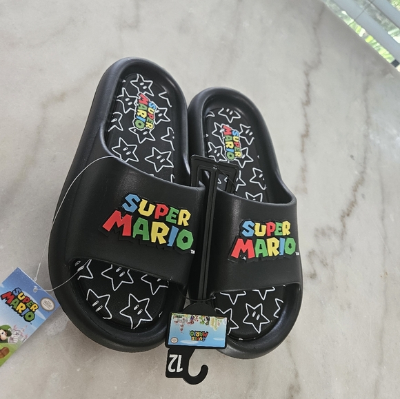 🍄 It's-a Me, Mario Cloud Sandals! - NWT 🍄 Size 12 New - Picture 8 of 15